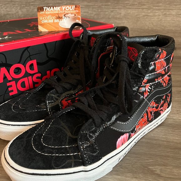 Vans Stranger Things Sk8-Hi Reissue Netflix Friends Don't Lie Men's NEW - Picture 3 of 15